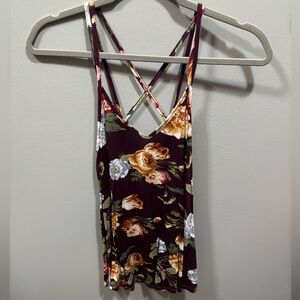 Papermoon Burgundy Floral Camisole